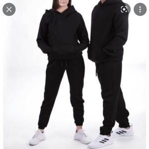 Ptula boyfriend sweatpants size xxs in black
